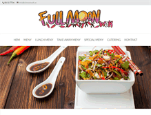 Tablet Screenshot of fullmoonwok.se